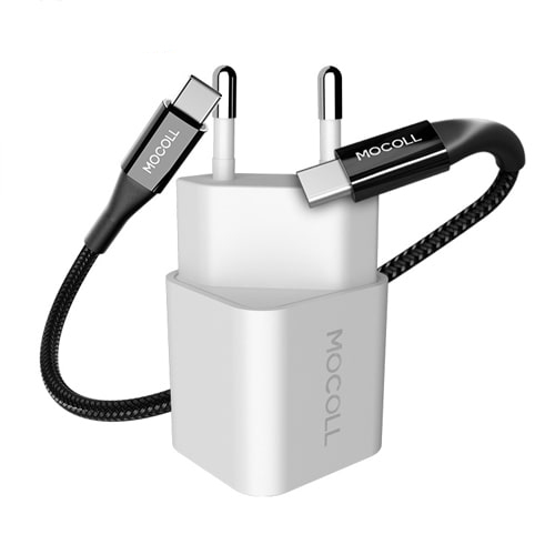 Купить  устройство MOCOLL 20W Mini Fast Charge Type-C White-3.jpg